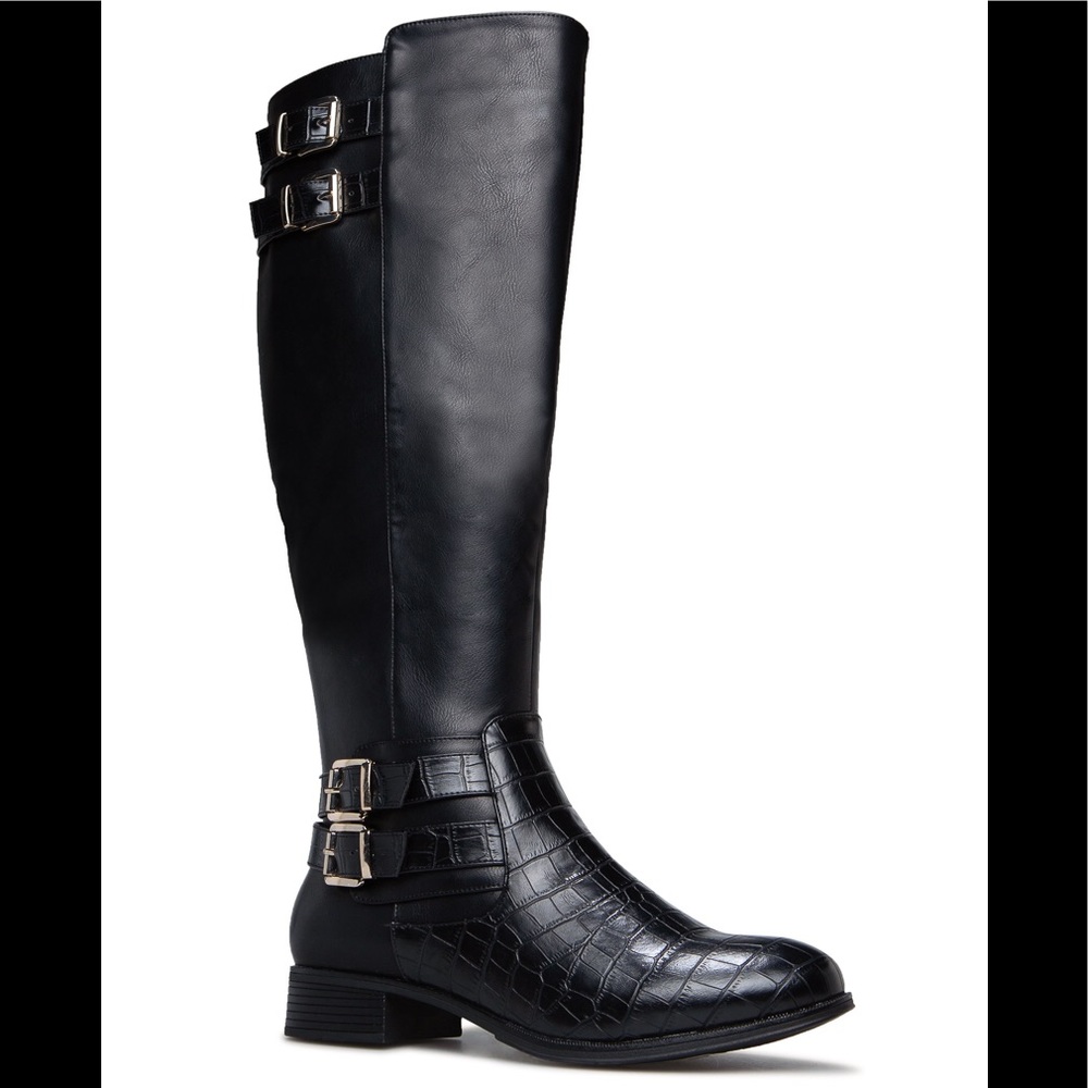 Sade. Calf High Boots